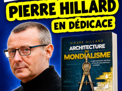 Pierre Hillard en dédicace à la Librairie Française le samedi 10 octobre 2026